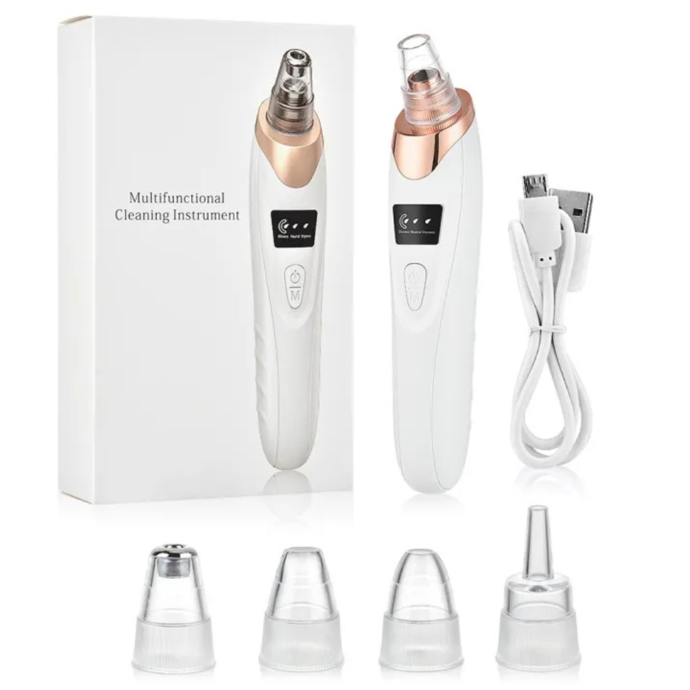 5-in-1 Blackhead Remover – Rechargeable Vacuum Pore Cleaner & Acne Extractor for Skincare