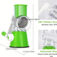 Manual 3‑in‑1 Vegetable Cutter & Drum Grater | Round Slicer | Multifunctional Kitchen Gadget