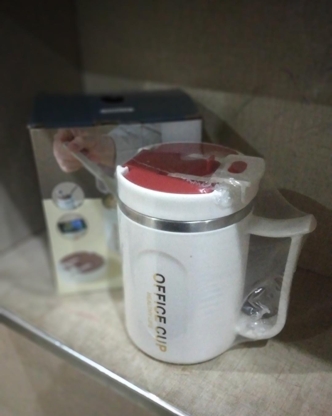 Stainless Steel Coffee Mug | Insulated | Anti‑Slip Bottom | With Spoon | Office & Home Use